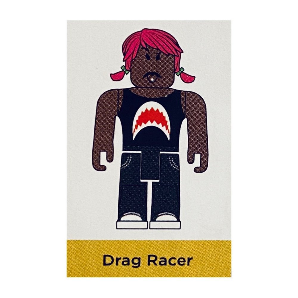 *NEW/SEALED* ROBLOX FIGURE - DRAG RACER
